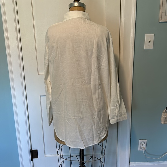 Cotton-Linen blend shirt - Picture 2 of 7